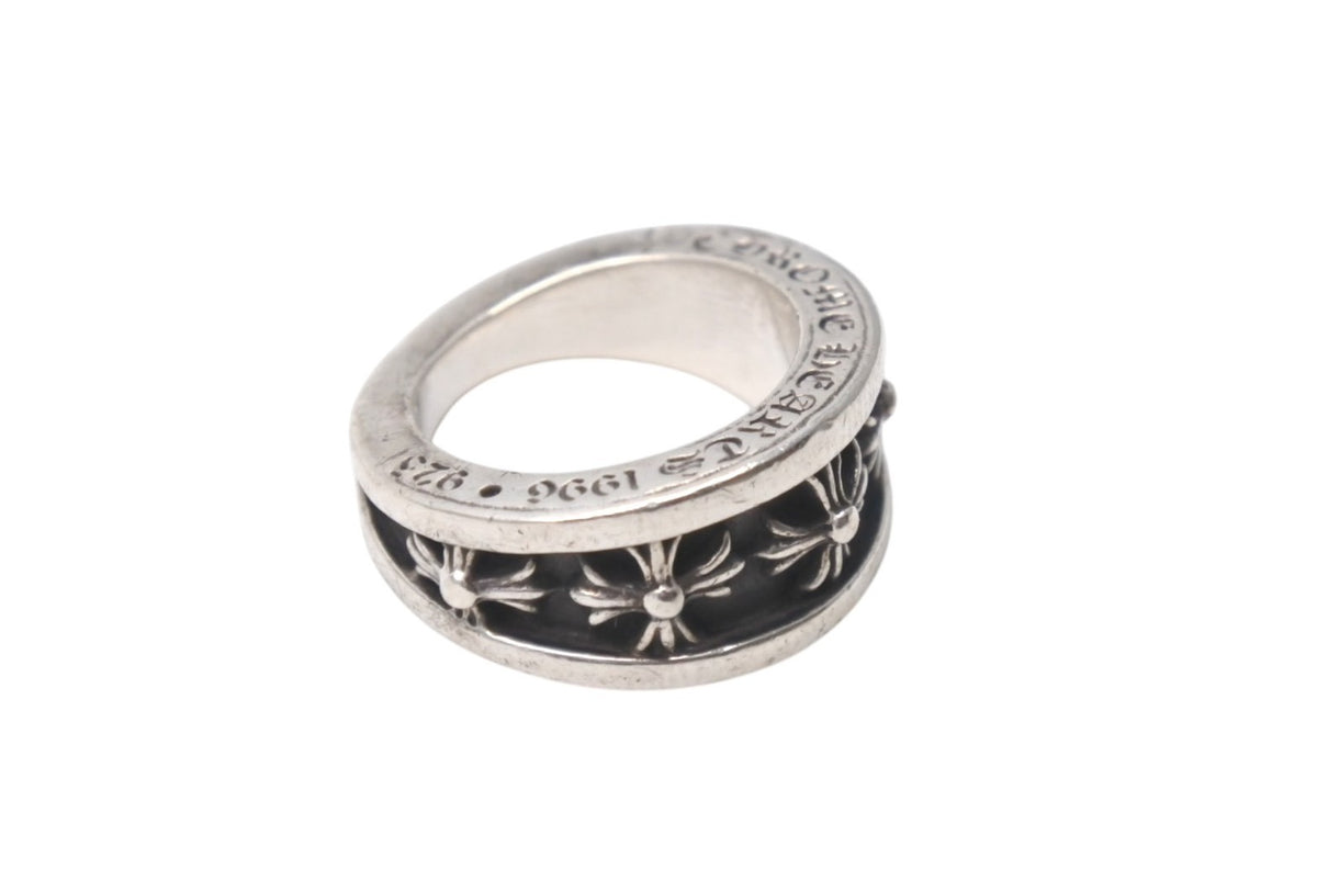 CHROME HEARTS (クロムハーツ) ナロー VバンドCHプラスリング CHROME HEARTS クロムハーツ ナローVバンド CHプラスリング 指輪