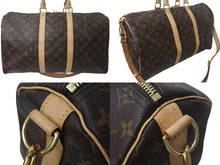 Load image into Gallery viewer, LOUIS VUITTON ルイヴィトン キーポル バンドリエール45 ボストンバッグ M41418 モノグラムキャンバス 美品 中古 4c076508