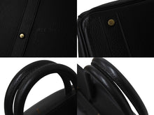 Load image into Gallery viewer, HERMES エルメス ハンドバッグ オータクロア50 ブラック アルデンヌ ブロンズ金具 ○X刻印 中古 4c076580