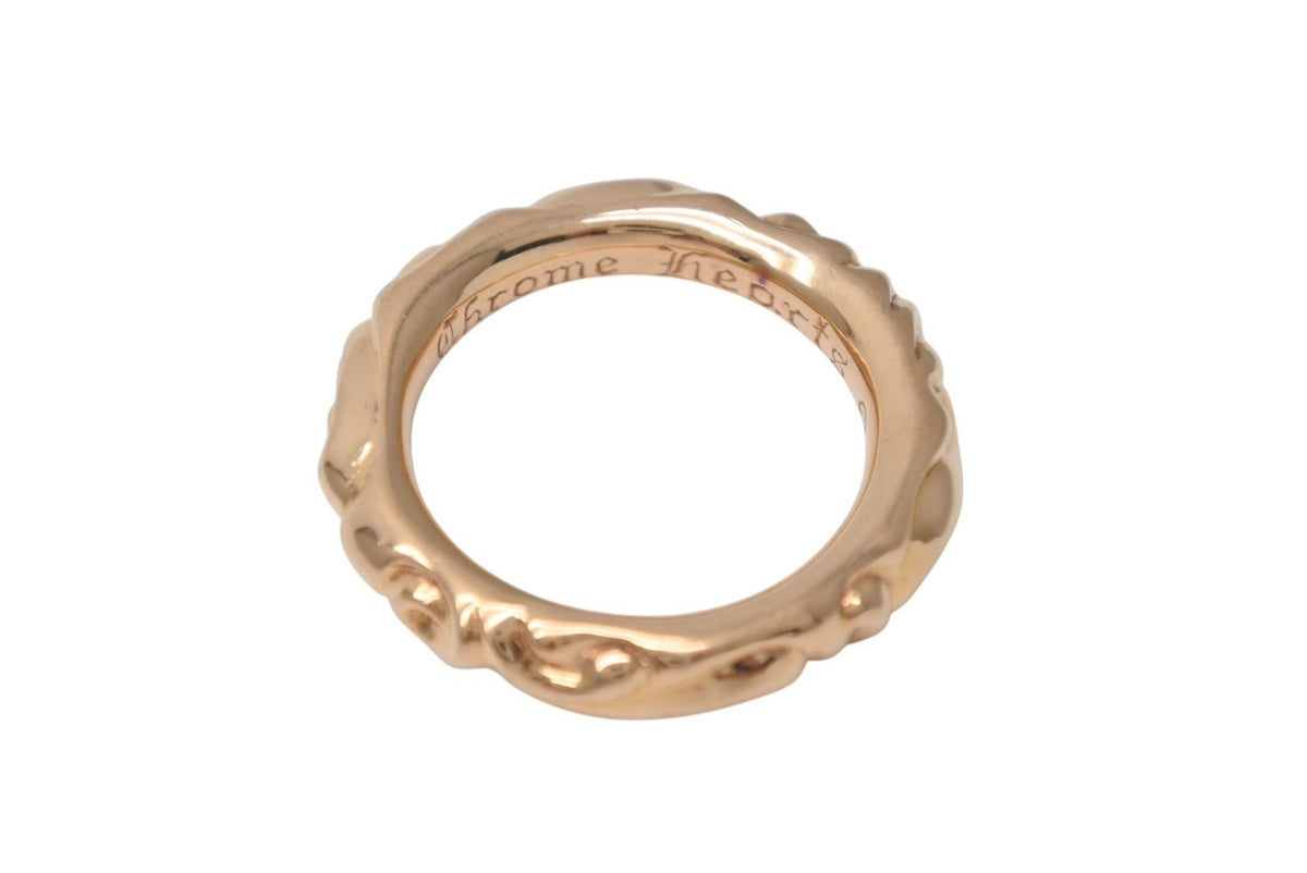 CHROME HEARTS クロムハーツ スクロールバンド リング1994刻印 極美品 CHROME HEARTS クロムハーツ スクロールバンドリング