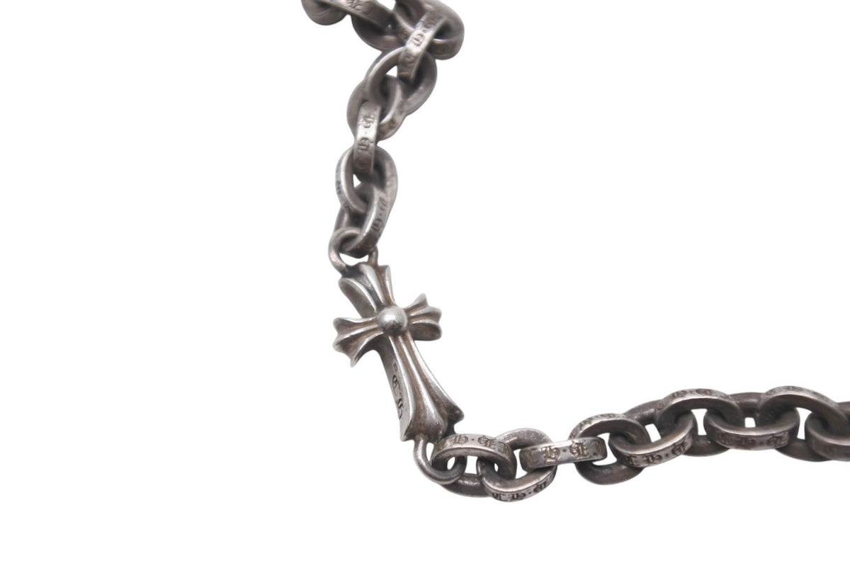 極美品 CHROME HEARTS クロムハーツ PAPER CHAIN NECKLACE