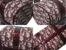 Load image into Gallery viewer, Christian Dior クリスチャンディオール トロッター ミニハンドバッグ PZ0052 レッド ロゴ 鞄 ゴールド 美品 中古 4c075976