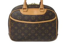 Load image into Gallery viewer, 極美品 LOUIS VUITTON ルイヴィトン ハンドバッグ M42228 トゥルーヴィル モノグラム ブラウン ゴールド金具 中古 4c075838