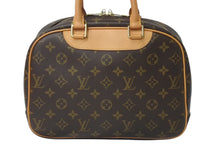 Load image into Gallery viewer, 極美品 LOUIS VUITTON ルイヴィトン ハンドバッグ M42228 トゥルーヴィル モノグラム ブラウン ゴールド金具 中古 4c075838