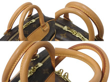 Load image into Gallery viewer, 極美品 LOUIS VUITTON ルイヴィトン ハンドバッグ M42228 トゥルーヴィル モノグラム ブラウン ゴールド金具 中古 4c075838