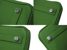 Load image into Gallery viewer, 新品未使用 HERMES エルメス バーキン25 ハンドバッグ W刻印 トゴ ヴェールユッカ シルバー金具 中古 4c075983