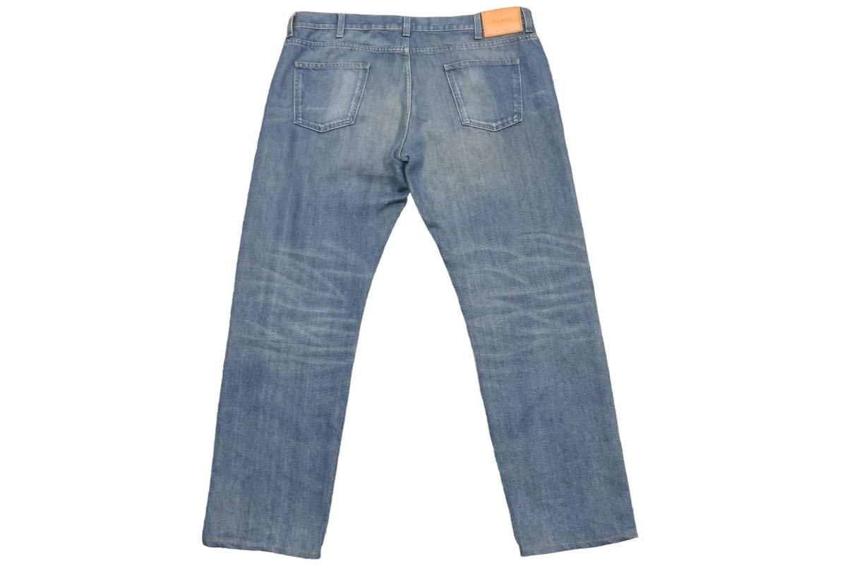 スネーク デニムパンツ コットン100% ブルー メンズ スネーク デニムパンツ コットン100% ブルー メンズ