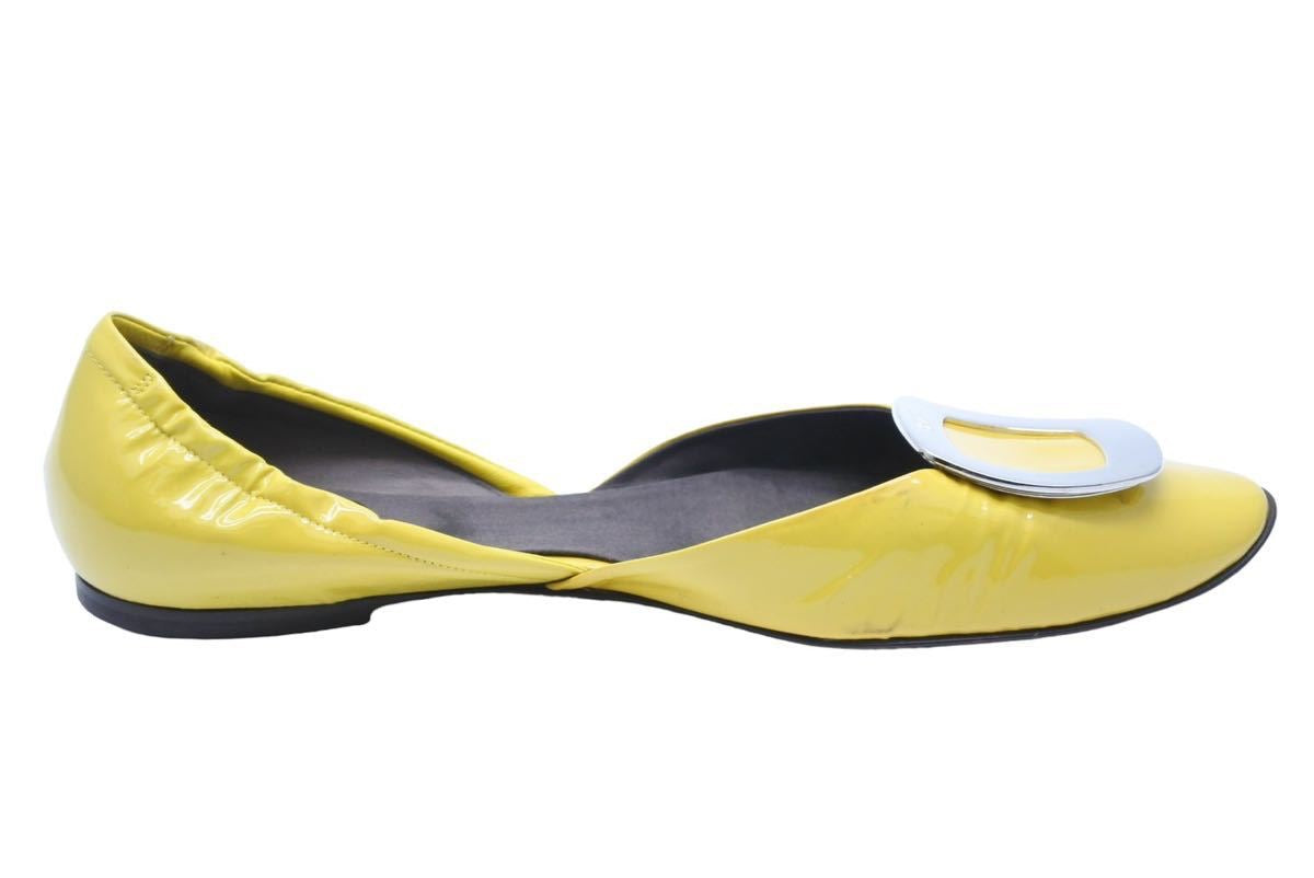 Roger Vivier ロジェ・ヴィヴィエ RV パンプス イエロー シルバー