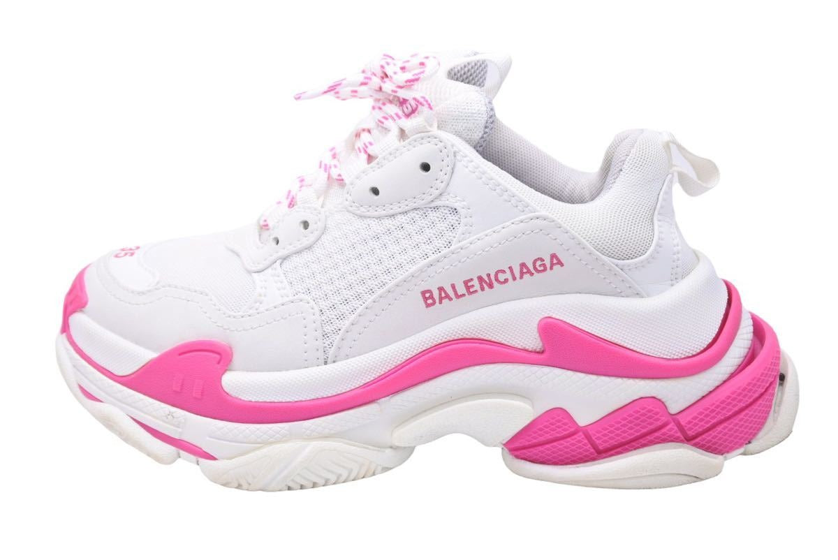 BALENCIAGA バレンシアガ Triple S トリプルエス スニーカー ピンク