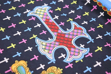 Load image into Gallery viewer, Versace ヴェルサーチ 水着 海パン プリントスイムパンツ スイムウェア 総柄 サイズ54 メンズ 中古 46223 美品