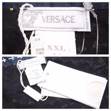 Load image into Gallery viewer, Versace ヴェルサーチ 水着 海パン プリントスイムパンツ スイムウェア 総柄 サイズ54 メンズ 中古 46223 美品