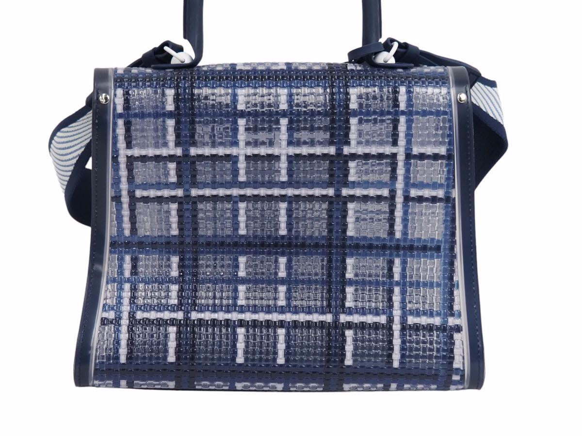 DELVAX ブリヨン　MM ネイビー DELVAUX デルヴォー ブリヨン MM ドリーマー PVC ラバー 限定