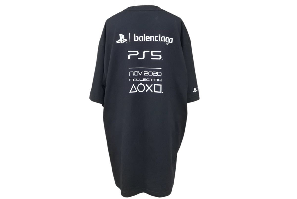 BALENCIAGA バレンシアガ 21AW 黒 ブラック Tシャツ トップス
