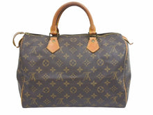 Load image into Gallery viewer, LOUIS VUITTON ルイ ヴィトン スピーディ 30 モノグラム ブラウン M41526 ハンドバッグ ボストン 中古 42354