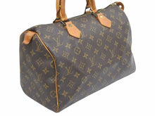 Load image into Gallery viewer, LOUIS VUITTON ルイ ヴィトン スピーディ 30 モノグラム ブラウン M41526 ハンドバッグ ボストン 中古 42354