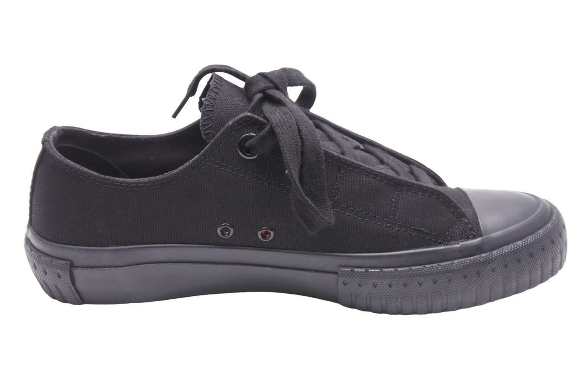 【関税込み】Y's For Men ブラック キャンバス スニーカー Y's for men-ワイズフォーメン】COTTON CANVAS LOW-TOP SNEAKERS