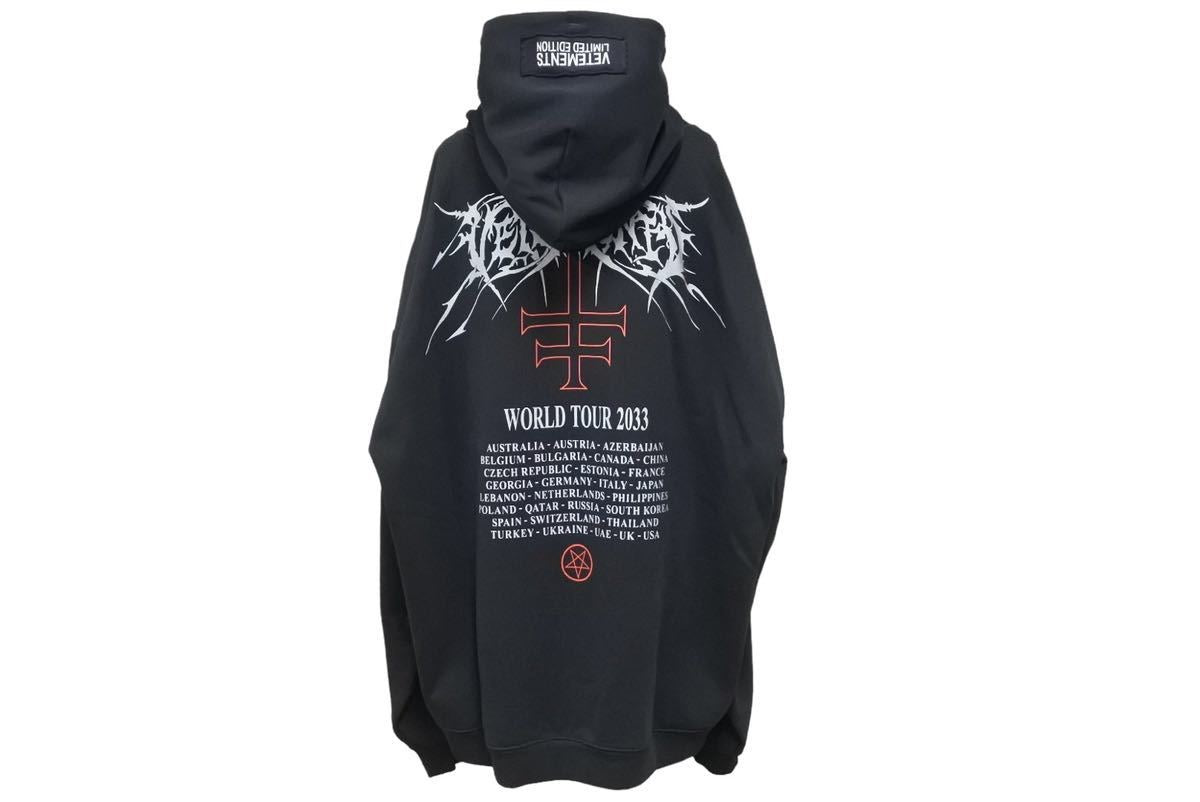 VETEMENTS ヴェトモン パーカー2022SS メタルパッチ ロゴ フーディ ...