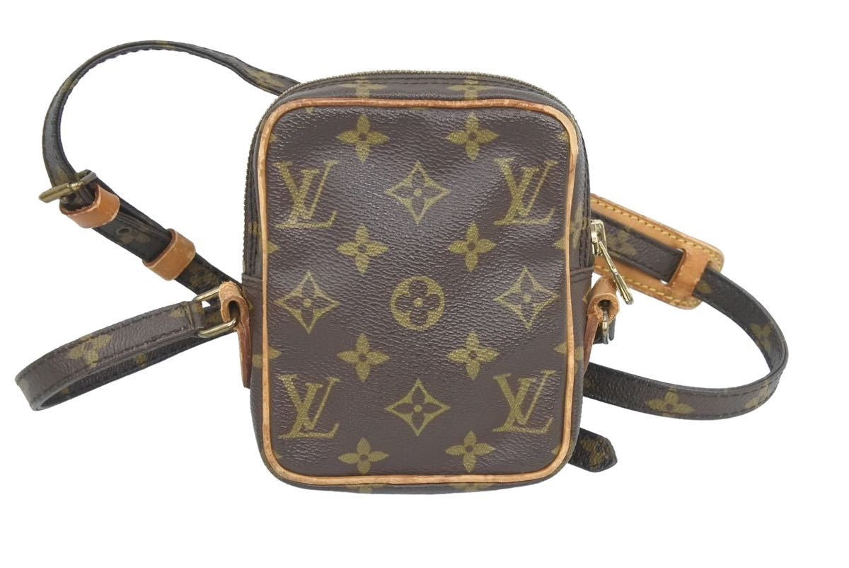 LouisVuitton ルイヴィトン スポンティーニ ショルダーバッグ M47500 モノグラム ブラウン ゴールド金具 美品  49905