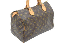 Load image into Gallery viewer, Louis Vuitton ルイヴィトン スピーディ30 ボストンバッグ ハンドバッグ M41526 SP0936 モノグラム ブラウン 良品 中古 45528