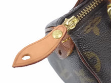 画像をギャラリービューアに読み込む, LOUIS VUITTON ルイヴィトン ミニスピーディ ハンドバッグ モノグラム ブラウン レザー M41534 中古 45738