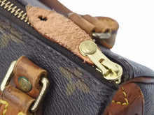 画像をギャラリービューアに読み込む, LOUIS VUITTON ルイヴィトン ミニスピーディ ハンドバッグ モノグラム ブラウン レザー M41534 中古 45738