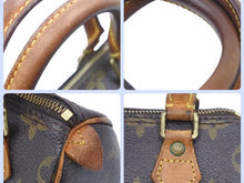 画像をギャラリービューアに読み込む, LOUIS VUITTON ルイヴィトン ミニスピーディ ハンドバッグ モノグラム ブラウン レザー M41534 中古 45738