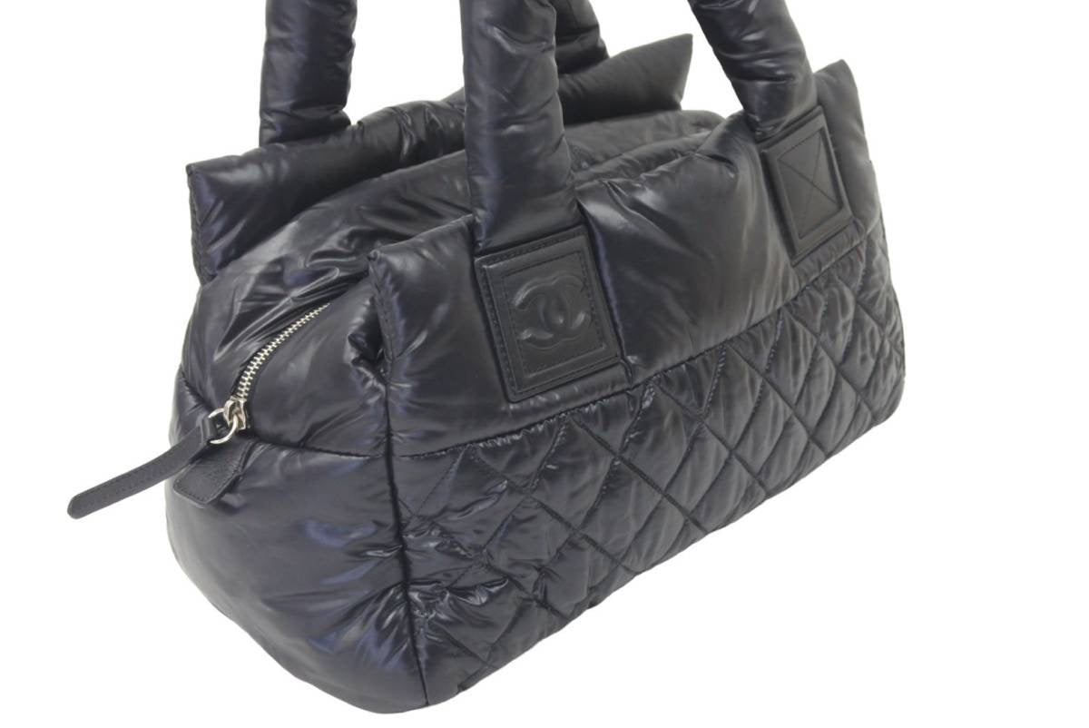 極美品 CHANEL シャネル コココクーン マトラッセ スモールボストン 