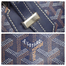 Load image into Gallery viewer, GOYARD ゴヤール モノグラム ボストンバッグ ブルー レザー ロゴ 旅行バッグ 鞄 CSSR1220GOYHOL 中古 46497