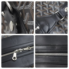 Load image into Gallery viewer, GOYARD ゴヤール ボーイング45 ボストンバッグ ブラック レザー ロゴ 旅行バッグ 鞄 美品 中古 47375