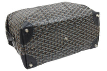 Load image into Gallery viewer, GOYARD ゴヤール ボーイング45 ボストンバッグ ブラック レザー ロゴ 旅行バッグ 鞄 美品 中古 47375