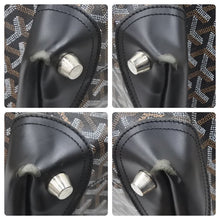 Load image into Gallery viewer, GOYARD ゴヤール ボーイング45 ボストンバッグ ブラック レザー ロゴ 旅行バッグ 鞄 美品 中古 47375