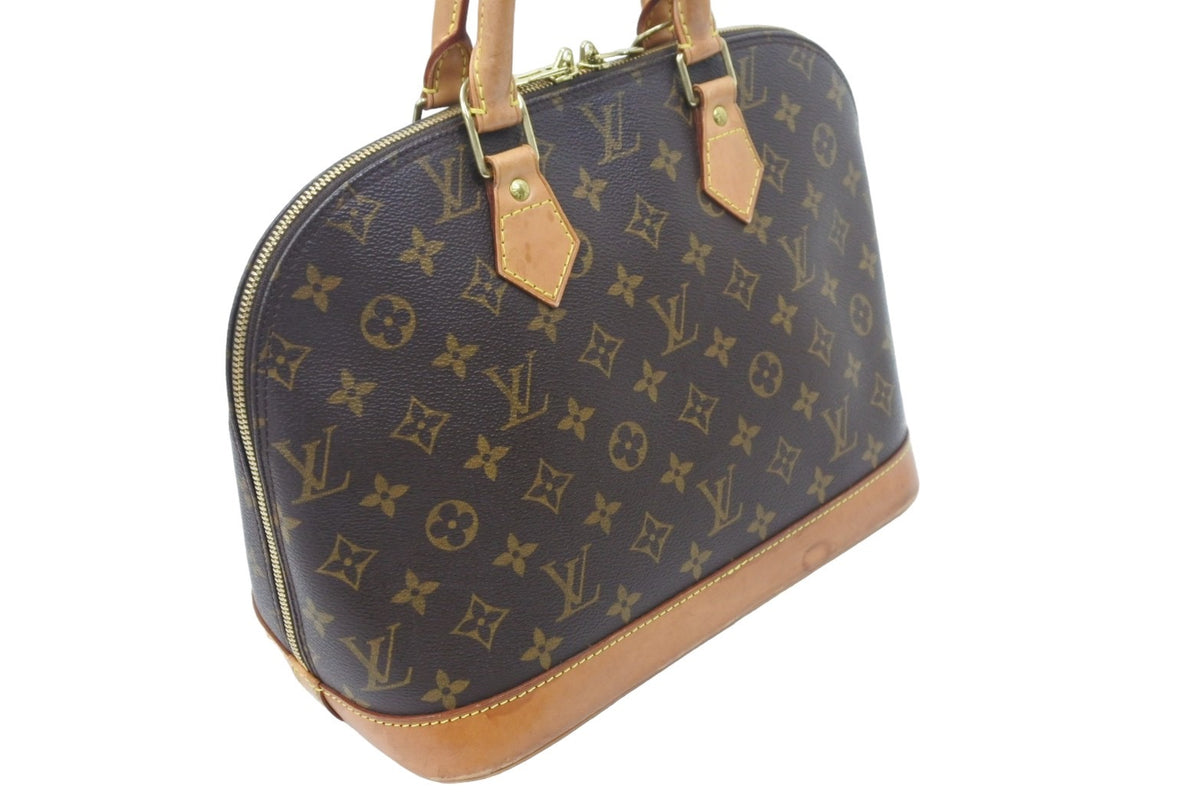 LOUIS VUITTON ルイ ヴィトン アルマ PM 茶色 モノグラム
