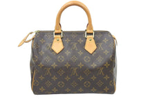 Load image into Gallery viewer, LouisVuitton ルイヴィトン スピーディ25 ミニボストンバッグ ハンドバッグ M41528 SP1022 PVC レザー ブラウン 美品 中古 47636
