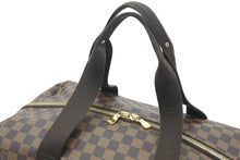 画像をギャラリービューアに読み込む, LouisVuitton ルイヴィトン ウィークエンダーMM ボストンバッグ N41138 PVC キャンバス レザー ダミエエベヌ 美品 中古 47725