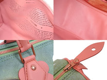 Load image into Gallery viewer, 新品同様 LOUIS VUITTON ルイヴィトン モナリザ スピーディ30 ボストンバッグ マスターズコレクション M43372 ピンク 中古 47861