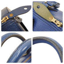 Load image into Gallery viewer, LOUIS VUITTON ルイヴィトン M43015 スピーディ25 ハンドバッグ カバン エピ トレドブルー レザー 中古 48881