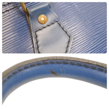 Load image into Gallery viewer, LOUIS VUITTON ルイヴィトン M43015 スピーディ25 ハンドバッグ カバン エピ トレドブルー レザー 中古 48881