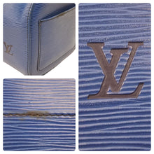 Load image into Gallery viewer, LOUIS VUITTON ルイヴィトン M43015 スピーディ25 ハンドバッグ カバン エピ トレドブルー レザー 中古 48881