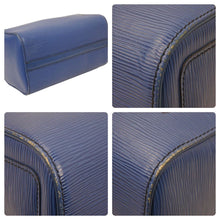 Load image into Gallery viewer, LOUIS VUITTON ルイヴィトン M43015 スピーディ25 ハンドバッグ カバン エピ トレドブルー レザー 中古 48881