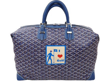 Load image into Gallery viewer, GOYARD ゴヤール ボストンバッグ バックボーイング45 オーダーメイド ロゴ 旅行バッグ シルバー金具 美品 中古 49037