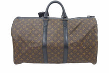 Load image into Gallery viewer, ルイヴィトン Louis Vuitton モノグラム ウォータープルーフ キーポル55 バンドリエール ボストンバッグ M41411 美品 中古 49278