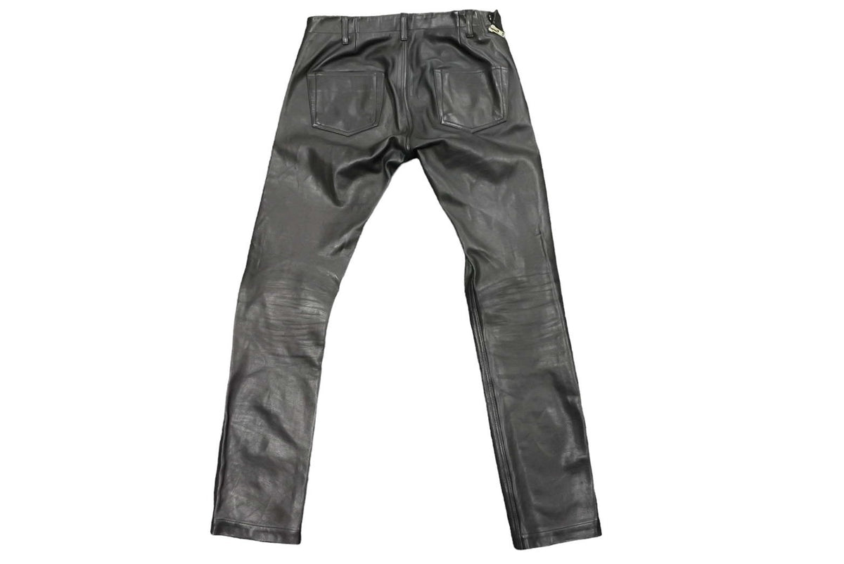Rick Owens リックオウエンス レザーパンツ 2014 RU14F2387-LBO