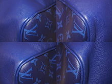 Load image into Gallery viewer, 新品同様 LouisVuitton ルイヴィトン タイガラマ キーポル バンドリエール50 2WAYバッグ M53766 BA0290 ブルー シルバー 中古 49985