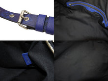 Load image into Gallery viewer, 新品同様 LouisVuitton ルイヴィトン タイガラマ キーポル バンドリエール50 2WAYバッグ M53766 BA0290 ブルー シルバー 中古 49985