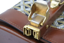 Load image into Gallery viewer, Goyard ゴヤール バニティバッグ ヴィンテージ ボストンバッグ ハンドバッグ レザー キャンバス ブラウン ブラック 良品 中古 50485