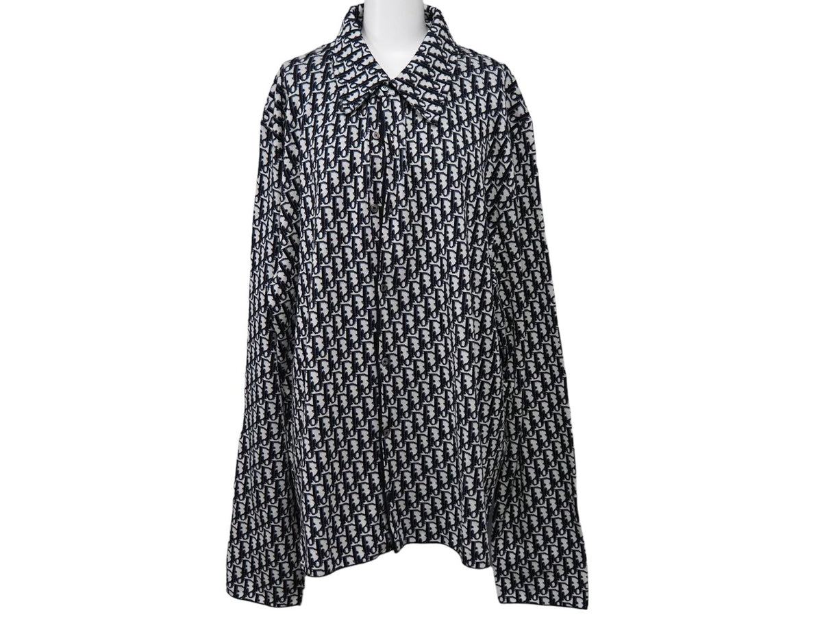 極美品 Dior ディオール 20SS オブリーク コットンジャカード