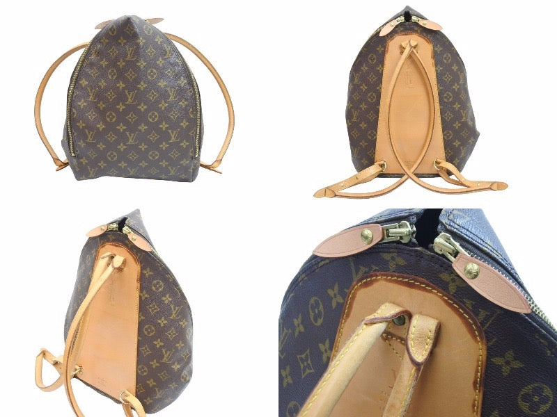 【限定価格】LOUIS VUITTON ルイヴィトン リュック モノグラム ショッピング イン ザ レイン シビラデザイン 100周年記念 ブラウン かばん 鞄 M99030    ゴールド金具 レディース 定番【品】