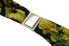Load image into Gallery viewer, Dolce & Gabbana ドルチェ&ガッバーナ 水着 ボタニカル柄 ブラック イエロー Sサイズ 美品 中古 52828