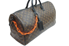 画像をギャラリービューアに読み込む, LOUISVUITTON ルイヴィトン キーポルバンドリエール 50 ボストンバッグ M44471 モノグラムソーラーレイキャンバス 美品 中古 52974