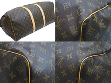 画像をギャラリービューアに読み込む, LOUIS VUITTON ルイヴィトン ボストンバッグ トラベルバッグ M41426 キーポル 50 モノグラム ブラウン ゴールド 美品 中古 53016